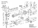 Bosch 0 601 333 242 Angle Grinder 240 V / GB Spare Parts